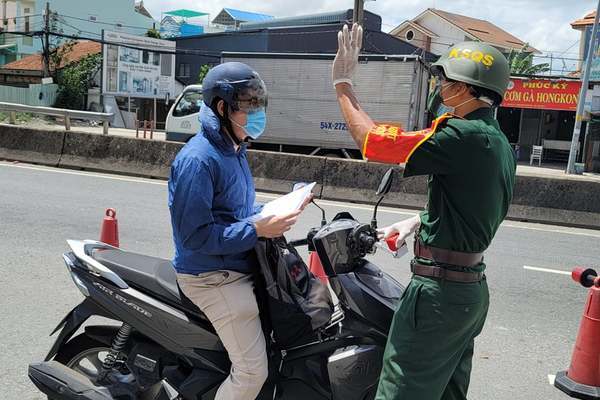 Không có thêm đoàn xe máy từ phía Nam về quê sau Công điện của Thủ tướng