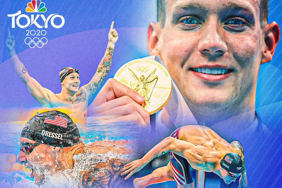 Caeleb Dressel, đại bàng trên đường đua xanh