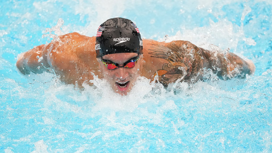 Caeleb Dressel, đại bàng trên đường đua xanh