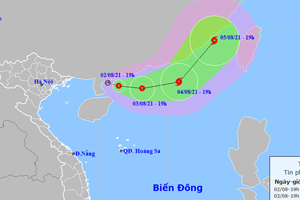 Xuất hiện áp thấp nhiệt đới trên Biển Đông, khả năng thành bão