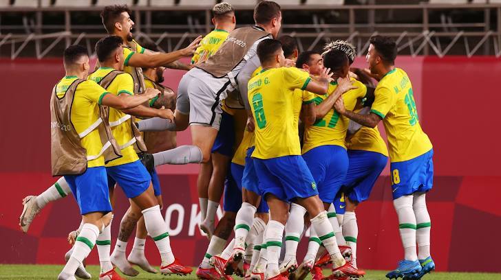 Thắng luân lưu, Brazil vào chung kết bóng đá nam Olympic