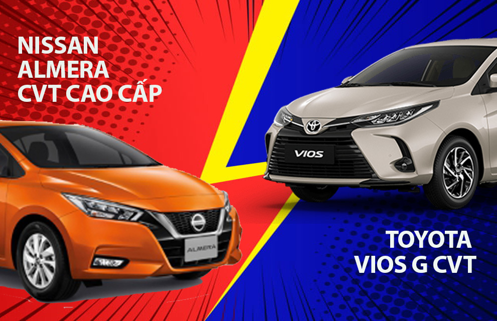 Với 580 triệu, chọn Nissan Almera hay Toyota Vios?