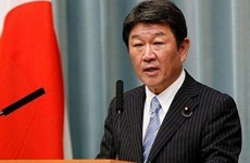 Japanese minister stresses importance of navigation freedom in East Sea