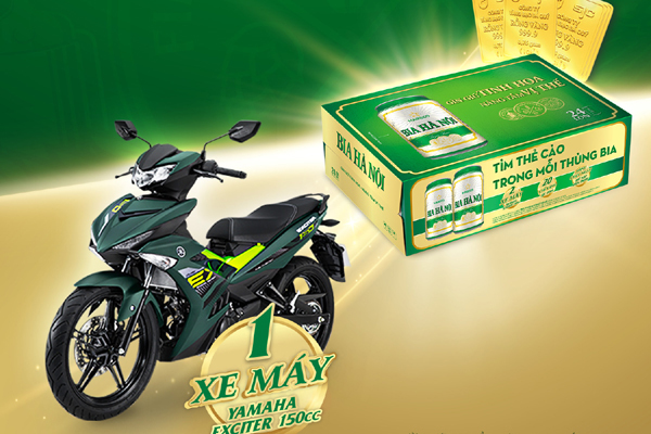 Uống bia Hà Nội mùa hè này, hàng vạn người cào thẻ trúng lớn