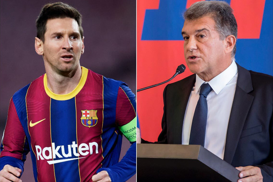 Chủ tịch Laporta: 'Barca không bán mình để giữ Messi'