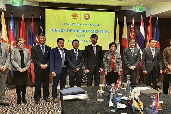 Trưởng Cơ quan đại diện các nước ASEAN tại Canberra họp bàn kế hoạch hoạt động trong nửa cuối năm 2021