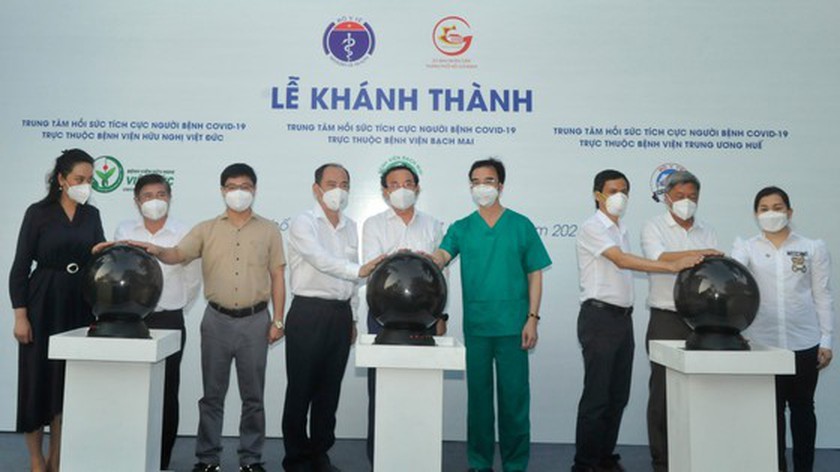 HCMC Covid-19 Intensive Care Centers come into operation