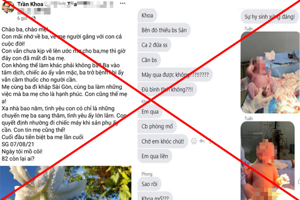 Sở Y tế TP.HCM: Chuyện bác sĩ rút máy thở của cha mẹ nhường cho sản phụ là hư cấu