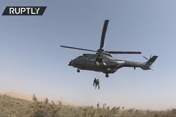 Xem đặc nhiệm Nga tập trận rầm rộ gần biên giới Afghanistan