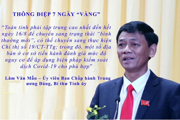 Tỉnh ủy Sóc Trăng kêu gọi tận dụng tối đa ‘7 ngày vàng’ chống dịch