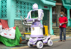 Biến rác thành robot trợ giúp người mắc Covid-19