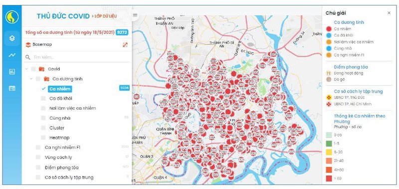 TPHCM: Chuyển giao hai phần mềm ứng dụng hệ thống GIS cho 11 quận huyện