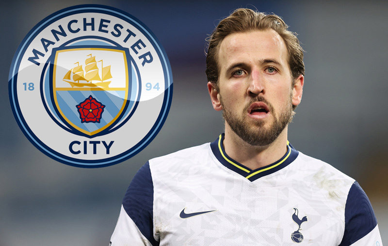 Man City nâng giá kỷ lục chiêu mộ Harry Kane