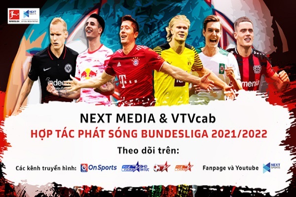 Next Media bắt tay VTVCab phát sóng Bundesliga 2021/2022