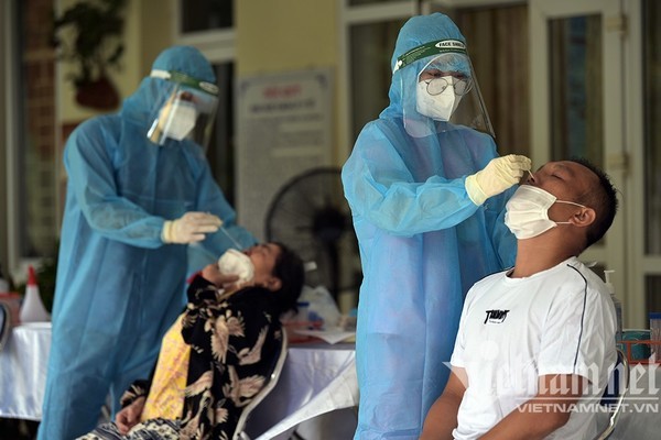 Hà Nội thêm 58 ca dương tính nCoV, cả ngày 13/8 có 101 ca