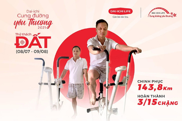 Giải Dai-ichi-Cung đường yêu thương 2021: gần 11.000 người góp quỹ hỗ trợ hoàn cảnh khó khăn