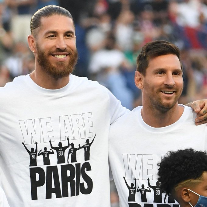 Sergio Ramos chuẩn bị sát cánh Messi, chơi trận ra mắt PSG