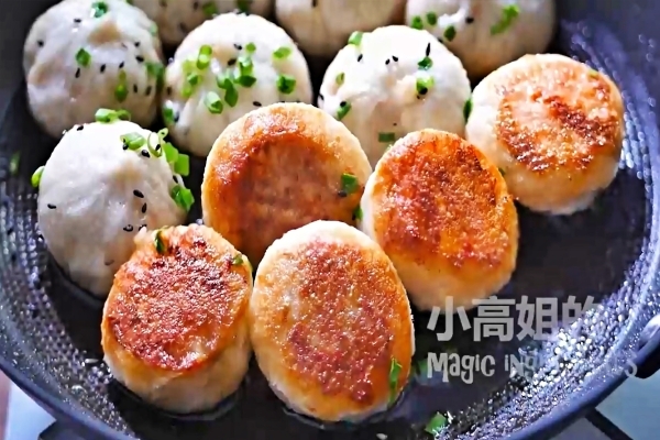 Cách làm bánh bao chiên mini