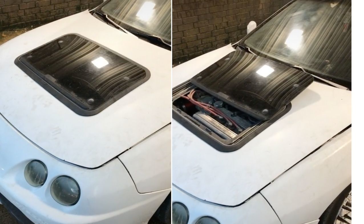 Dân chơi Mỹ độ cửa sổ trời lên nắp ca pô ô tô gây sốt