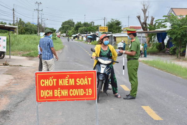 Bạc Liêu phạt tất cả người tự phát từ địa phương có dịch vào tỉnh
