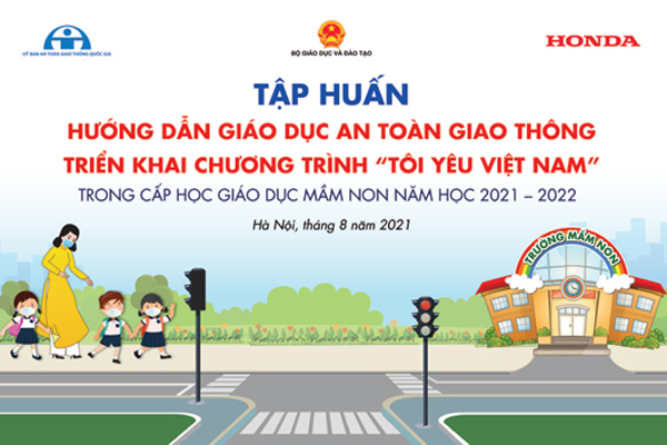1,5 triệu trẻ mầm non tại 23 tỉnh thành học an toàn giao thông
