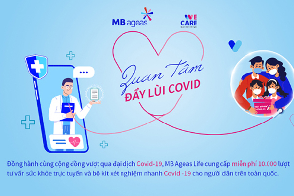 MB Ageas Life tặng 10.000 phần quà chống dịch COVID