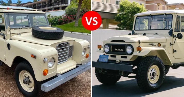 Khám phá SUV cổ 'nồi đồng cối đá' Land Rover Series III, Toyota Land Cruiser FJ40