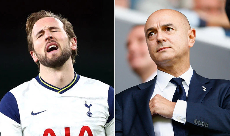 Harry Kane giận chủ tịch Tottenham vì thất hứa chuyển nhượng