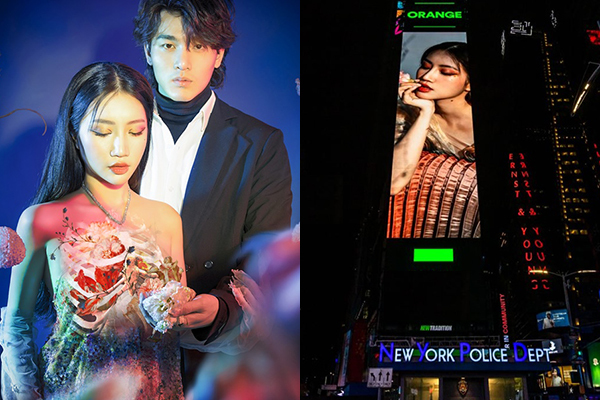 Vừa ra MV mới, Orange xuất hiện trên Quảng trường Thời đại