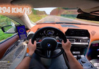 Xem chiếc BMW M8 đạt tốc độ gần 300 km/h "dễ như ăn kẹo"