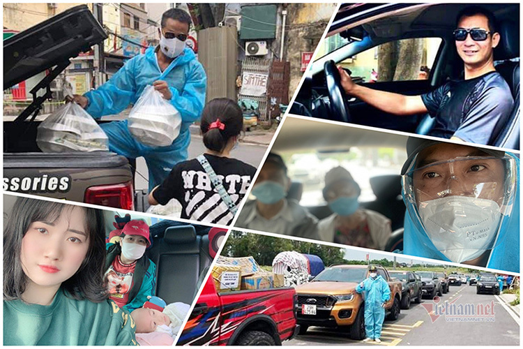 Những lái xe “vác tù và hàng tổng” ngày giãn cách - VietNamNet