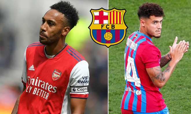 Aubameyang từ chối sang Barca, Coutinho vui mừng khôn xiết