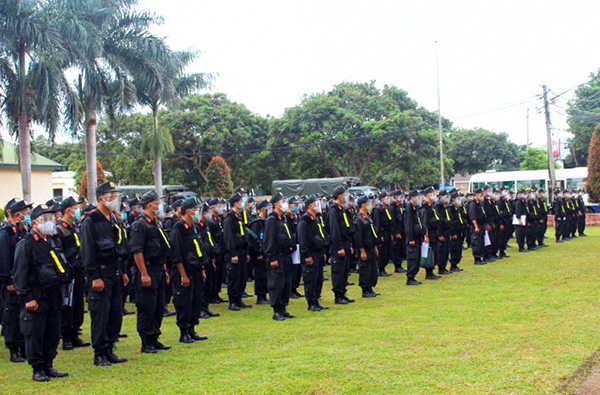 Thêm hơn 300 cảnh sát vào TP.HCM làm nhiệm vụ phòng, chống dịch Covid-19