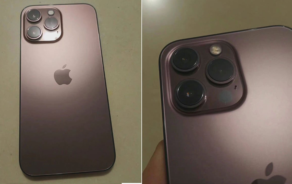 iPhone 13 Pro lộ thêm màu vàng hồng đậm mới?