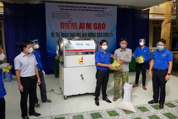 Hàng nghìn hộ khó khăn ở Phú Yên được nhận gạo từ ATM