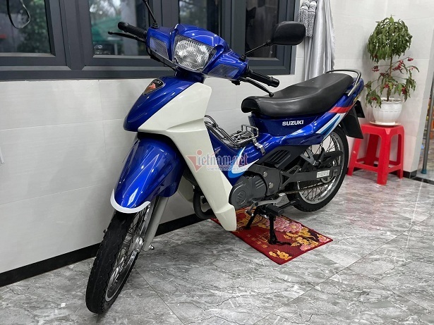 Suzuki Xipo RGV màu xanh 6 số 120cc xe chất như mới  2banhvn
