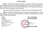 Vụ 2 lãnh đạo đi chơi golf, tạm đình chỉ công tác GĐ Trung tâm xúc tiến du lịch