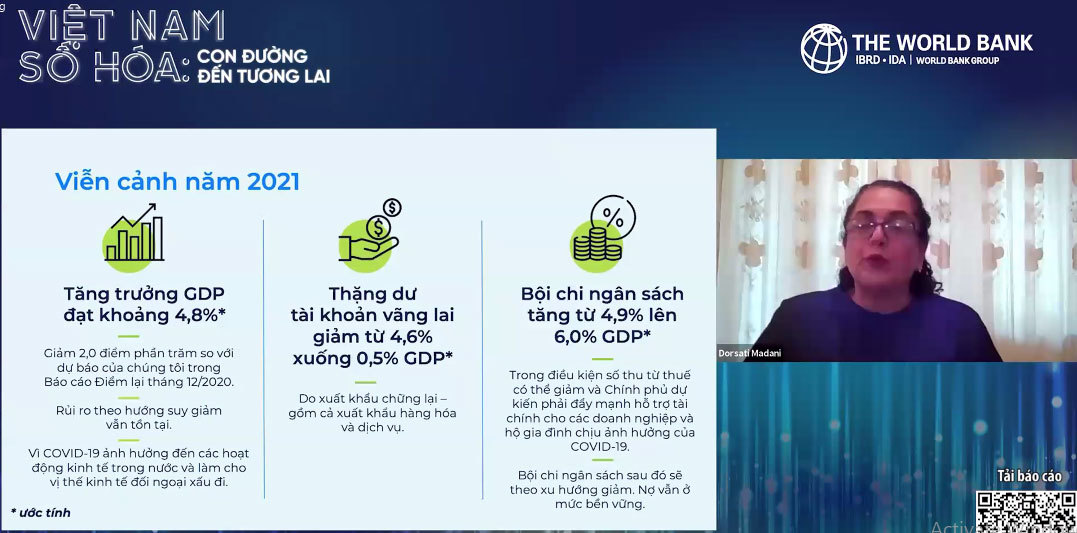 WB dự báo tăng trưởng kinh tế kinh tế Việt Nam 4,8%