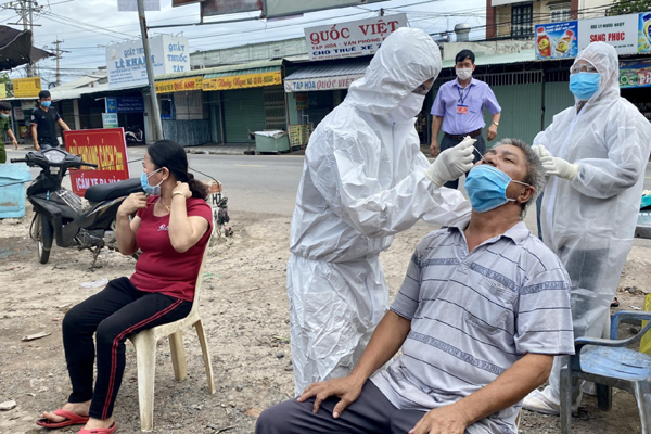 Tây Ninh: xét nghiệm diện rộng phát hiện 117 ca mắc Covid-19