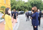 Vice President Vo Thi Anh Xuan welcomes US counterpart Kamala Harris