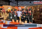 Hình ảnh đội Việt Nam tham gia “Bếp dã chiến" tại Army Games 2021