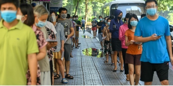 Hanoi has potential risk of COVID-19 infection clusters in community