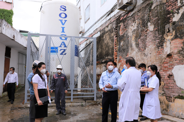 Thêm hệ thống oxy cho gần 400 giường bệnh điều trị Covid-19