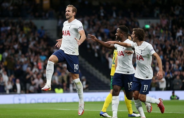 Harry Kane chói sáng, Tottenham thắng rửa mặt ở cúp C3