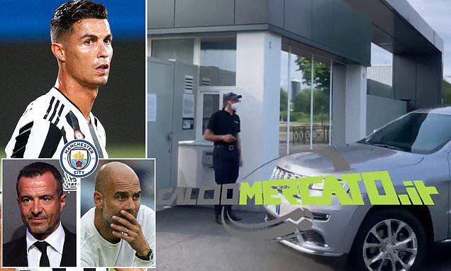 Ronaldo đến sân tập chia tay các đồng đội Juventus, thẳng tiến Man City