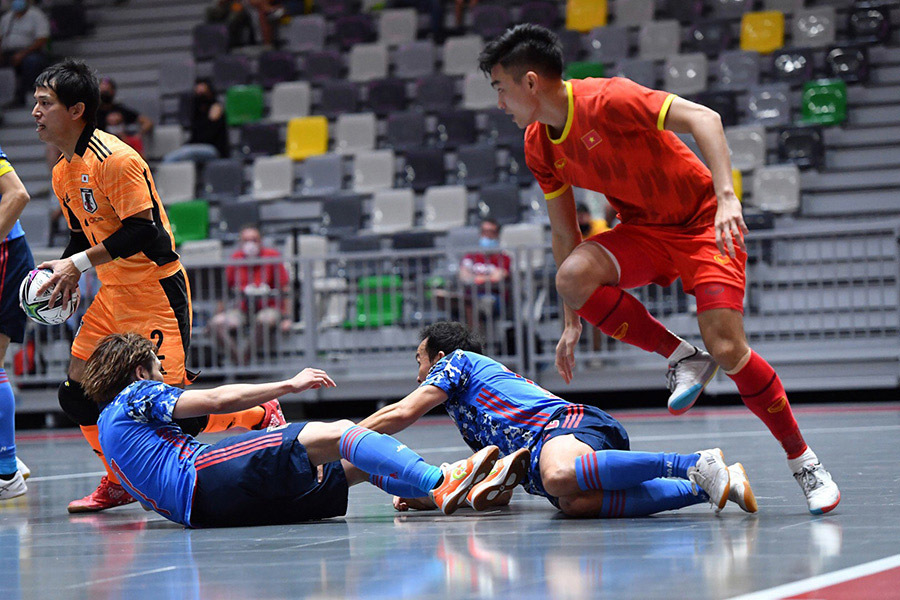 Tuyển futsal Việt Nam thua sát nút Nhật Bản