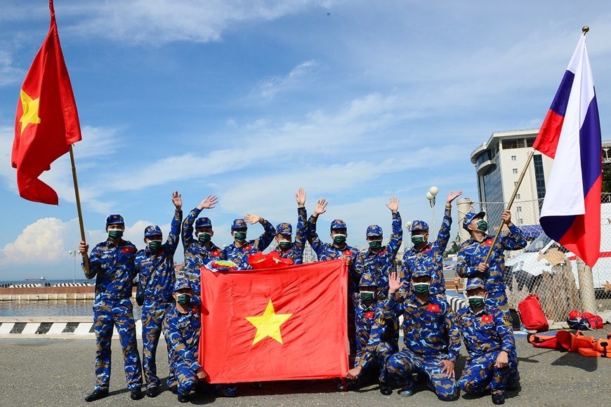 Hải quân Việt Nam đứng thứ nhì môn thi 'Cúp biển' Army Games 2021