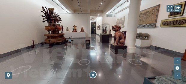 National Fine Arts Museum launches 3D Tour in Vietnamese, English