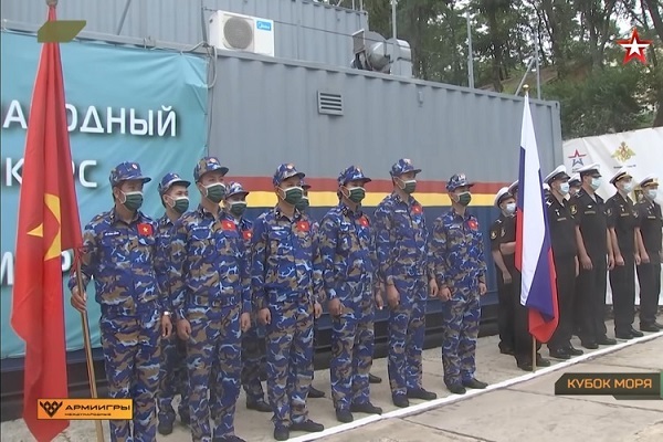 Xem Hải quân Việt Nam đọ sức với Nga ở Army Games 2021