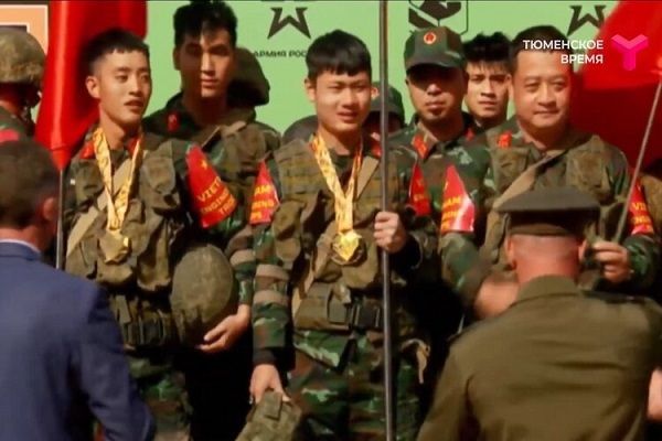 Đội công binh Việt Nam giành huy chương đồng ở Army Games